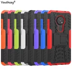 For Nokia 7.2 Case Robot Heavy Duty Rubber Armor Protective Hard Cover For Nokia 7.2 6.2 2.3 5.3 1.3 2.2 3.4 2.4 3.2 4.2 Case