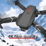 KBDFA E88 Pro RC Drone Professinal With 1080P Wide Angle Dual HD Camera Foldable RC Helicopter WIFI FPV Height Hold Apron Sell