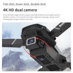 KBDFA E88 Pro RC Drone Professinal With 1080P Wide Angle Dual HD Camera Foldable RC Helicopter WIFI FPV Height Hold Apron Sell