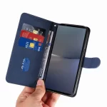 Leather Case For Sony Xperia 1 VI IV V Luxury Magnetic Buckle Vintage Wallet Card Book Flip Phone Cover On Xperia 1 V VI Coque