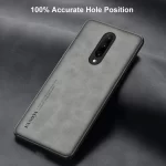 Luxury Leather Case For OnePlus 7 7T 8 Pro 8T Cover Matte Silicone Phone Case For OnePlus 5 5T 6 6T One Plus 7 8 T 7Pro Coque