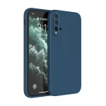 Original Phone Case for Huawei Nova 5T Square Liquid Silicone Nova5t Nova 5 T Soft Luxury Shockproof Cover Funda