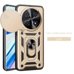 For Huawei nova 12i Case Shockproof Armor Car Magnetic Holder Ring Funda For Huawei Nova 12i 12 i Nova12i 4G Lens Protect Cover