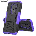 For Nokia 7.2 Case Robot Heavy Duty Rubber Armor Protective Hard Cover For Nokia 7.2 6.2 2.3 5.3 1.3 2.2 3.4 2.4 3.2 4.2 Case