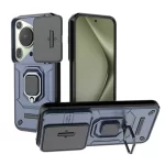 Slide Camera Funda For Huawei Pura 70 Ultra Case For Huawei Pura 70 Pro + Plus Pura70 70Ultra Magnetic Ring Stand Protect Cover