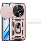 For Huawei nova 12i Case Shockproof Armor Car Magnetic Holder Ring Funda For Huawei Nova 12i 12 i Nova12i 4G Lens Protect Cover