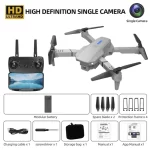 KBDFA E88 Pro RC Drone Professinal With 1080P Wide Angle Dual HD Camera Foldable RC Helicopter WIFI FPV Height Hold Apron Sell