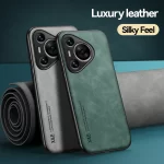 Shockproof Case for Huawei Pura 70 Ultra P70 Pro Protective Cover Built-in Magnetic Suction Car Holder Coque Funda Capa