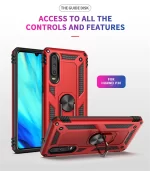 for Huawei P30 Case Magnet Car Ring Stand Holder Cover for Huawei P30 HuaweiP30 ELE-L29 ELE-L09 ELE-L04 Silicone Bumper Coque
