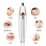 4 In 1 Electric Razor for Women Full Body Shaving Facial Epilator Shaver Eyebrow Trimmer Nose Bikini Line Electric Hair Remover