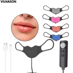 4 Modes Lip Beauty Products Reduce Lip Lines Photon Infrared Red Lights Therapy Lip Masks Skincare LED Light Brighten Lip Device