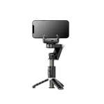 Roreta Desktop Following the shooting Mode Gimbal Stabilizer Selfie Stick Tripod with Fill Light for Cell Phone Smartphone