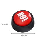 Button Sound Yes No Buttons Answer Buzzer Toy Buzzers Game Talking Party Dog Quiz Prank Funny Toys Show Recordable Wrong