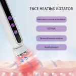 EMS Face Heating Rotator Microcurrent Facial Beauty Machine Skin Rejuvenation Lifting Firming EMS Face Massage