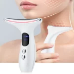 EMS Facial Lifting Massager Neck Face Beauty Device 3 Colors Led Photon Therapy Anti Wrinkle Double Chin Remover Skin Care Tools