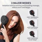 Electric Vibration Massage Comb Portable Hair Follicle Comb Scalp Oil Liquid Applicator Head Massager Hair Growth Anti Loss Care