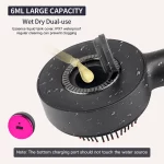 Electric Vibration Massage Comb Portable Hair Follicle Comb Scalp Oil Liquid Applicator Head Massager Hair Growth Anti Loss Care
