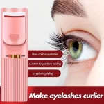 Eyelash Curler Device Makeup Tools Electric Heated Eyelash Curler Long-Lasting Curl Perm Eyelashes Clip Electric Eye Lash