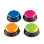 Recordable Talking Button Phonograph Answer Buzzers Voice Recording Sound Button Portable Kids Interactive Toy Noise Makers