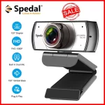 Spedal C920Pro 120° Wide Angle Webcam 1080P Full hd with Microphone USB Video Conference Meetting For Laptop Computer Mac PC