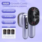 Hair Care Spray Massage Comb Vibration Scalp Massage Hairbrush Head Massager Hair Sprayer Atomizing Brush Hair Oil Applicator