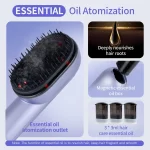 Hair Care Spray Massage Comb Vibration Scalp Massage Hairbrush Head Massager Hair Sprayer Atomizing Brush Hair Oil Applicator