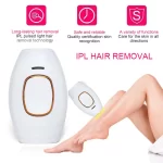 IPL Laser Hair Removal Device for Men and Women, Pain-free and Permanent Results, Safe for Whole Body Treatment