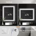 LED Bathroom Mirror, 32