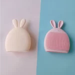 Multi Kinetic Silicone Rabbit Facial Scrub Facial Cleansing Skin Massage Baby Shampoo Deep Pore Cleaning Brush