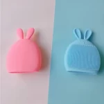 Multi Kinetic Silicone Rabbit Facial Scrub Facial Cleansing Skin Massage Baby Shampoo Deep Pore Cleaning Brush