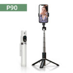 Bluetooth Selfie Stick With Tripod Stand For Smart Phones