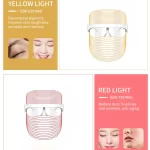 Rechargable Red Light Therapy Skin Care Led Mask Home Use Beauty Devices 7 Colours LED Light Therapy Face Beauty Facial Devices