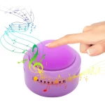 Recordable Talking Button Child Interactive toy Phonograph Answer Buzzers Portable Recording Sound Button Party Noise Makers