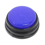 Recordable Talking Button with Led Function Learning Resources Answer Buzzers Orange+Blue+Green+Pink