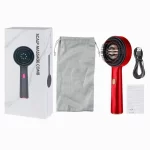 Electric Vibration Massage Comb Portable Hair Follicle Comb Scalp Oil Liquid Applicator Head Massager Hair Growth Anti Loss Care