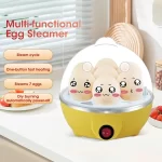 Electric Egg Cooker Multifunction Egg Boiler Kitchen Steamed Rapid Breakfast Cooking Appliances