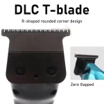 Hair Trimmer for Men Zero Gapped DLC TBlade Oil Head LED Display Low Noise Cordless Professional Hair Clipper Finishing Machine