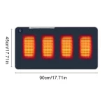 5V Type-C USB Electric Heating Pad Winter Sleeping Electric Blanket Heated Sheet 3-Level for Indoor Outdoor Camping Electric Mat