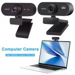 USB HD 1080P/2K Webcam Plug and Play with Microphone Web Camera Computer Web Camera for PC/Laptop Conferencing and Video Calling