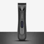 Electric Groin Hair Trimmer for Men,Body Groomer & Pubic Waterproof Hair Trimmer,Replaceable Ceramic Blade