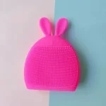 Multi Kinetic Silicone Rabbit Facial Scrub Facial Cleansing Skin Massage Baby Shampoo Deep Pore Cleaning Brush