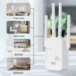 300Mbps Wifi Repeater Wireless WIFI Signal Extender Dual Band 5G 2.4G Network Amplifier Long Range Wifi Router