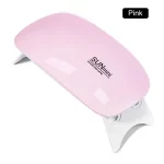 Hot Sale 6W Mini Nail Dryer Machine Portable 6 LED UV Manicure Lamp Home Use Nail Lamp For Drying Polish Varnish With USB Cable