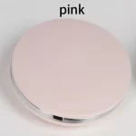 Handheld Pocket Portable Makeup Mirror with LED and Dual Sided Mirror with 5x Magnification and Rechargeability