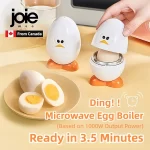 Joie Microwave Egg Boiler eggy Microwave Egg Poachers Cooker Steamer Box for Chicken and Quail Eggs Kitchen Tools Egg Tools