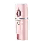 Mini Nano Mist Sprayer Cooler Facial Steamer Humidifier USB Rechargeable Face Moisturizing Nebulizer Beauty Skin Care