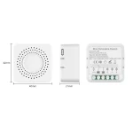 Tuya Wifi Zigbee Smart Dimmers Switch Module 2 Way Control DIY Light Dimmer LED Switches Smart Life Works with Alexa Google Home