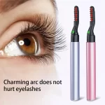 Electric Eyelash Curler Heated Portable Safety Eyelash Curle Mini Fast Heating Long Lasting Makeup Tool eyelashe electric curler