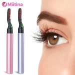 Electric Eyelash Curler Heated Portable Safety Eyelash Curle Mini Fast Heating Long Lasting Makeup Tool eyelashe electric curler