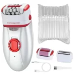 3in1 Electric Women Epilator Female Shaver Leg Body Hair Removal Lip Chin Depilatory Lady Bikini Trimmer Facial Hair Remover
